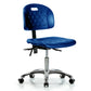 Perch Ergonomic Industrial Chair in Chrome with Handle