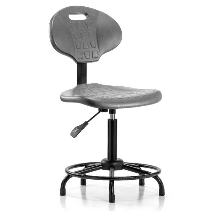 Perch Industrial Work Chair with Handle