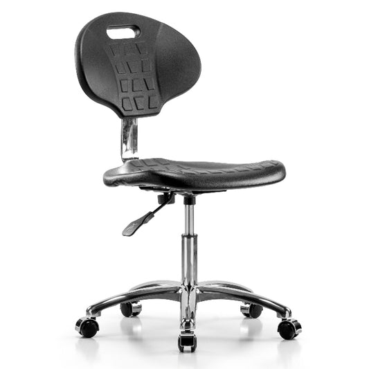 Perch Cleanroom Industrial Work Chair with Handle