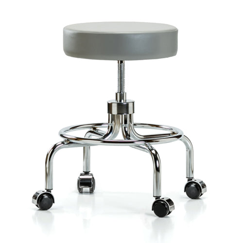 Perch Lab Chair Chrome with Basic Backrest