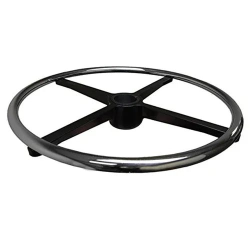 Adjustable 20" Diameter Cast Aluminum Chrome Polis