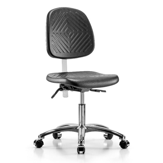 Perch Clean Room Ergonomic Industrial Chair with Large Back