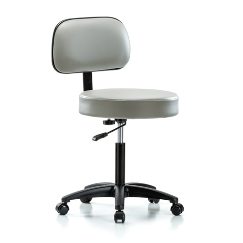 Perch Walter Basic Backrest Exam Stool