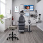 Perch Life Pneumatic Medical Stool | Height Adjustable Rolling Exam Stool